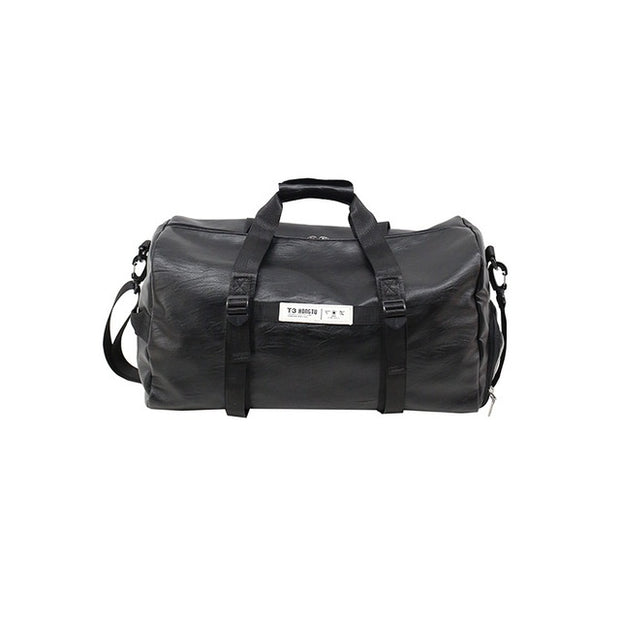 Portable travel bag full luggage
