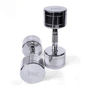 Pure Steel Home Fitness Electroplating Dumbbell Equipment