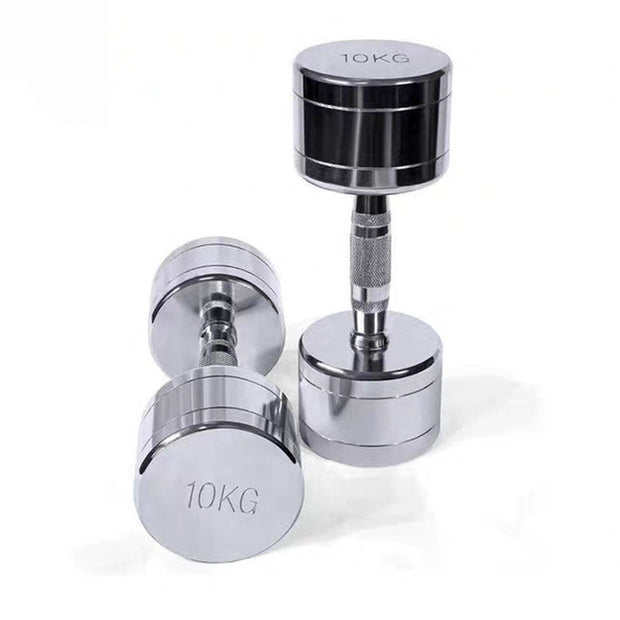 Pure Steel Home Fitness Electroplating Dumbbell Equipment