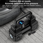 Air Compressor 12V Heavy Duty Portable Electric Car Tyre Inflator 150PSI UK the