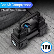 Air Compressor 12V Heavy Duty Portable Electric Car Tyre Inflator 150PSI UK the