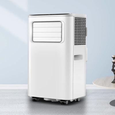 Installation-free portable household air conditioner with energy-efficient design for cooling bedrooms and offices.