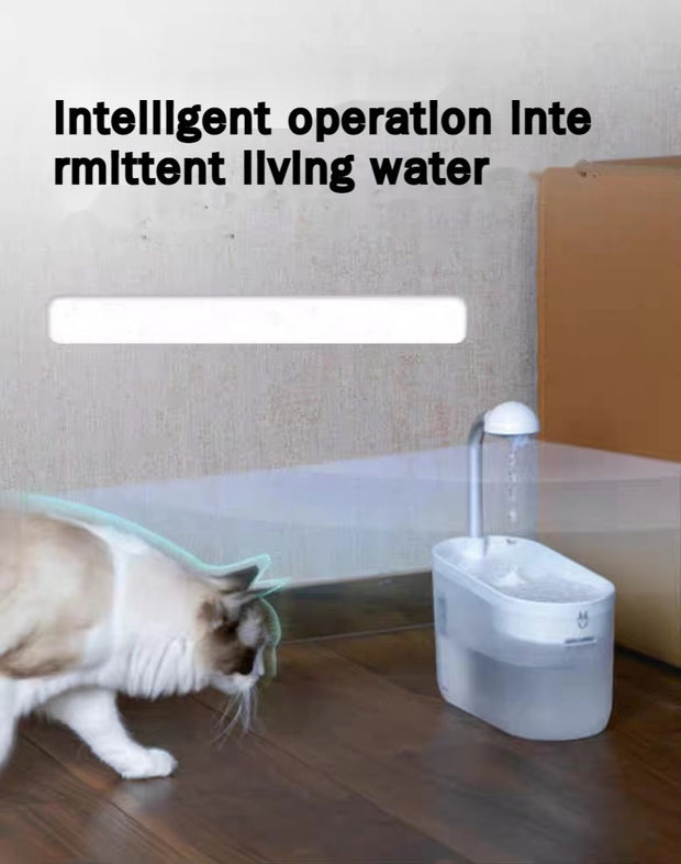 Wireless Cat Water Fountain Automatic Pet Drinker