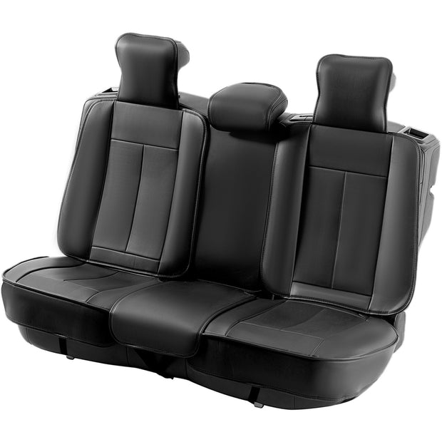 Seat Covers Universal Car Seat Covers Full Set Seats Front And Rear Seat 13pcs Faux Leather Seat Cover Full Enclosed Design Detachable Headrest And Airbag Compatible For Most Car SUV Truck