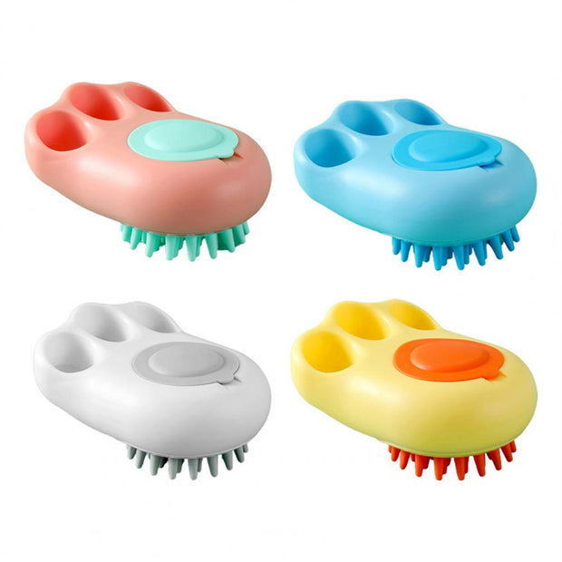 Durable Cat Paw Bath Brush Fine Foaming