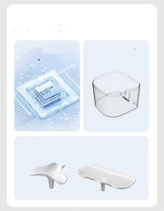 Induction Wireless Cat Water Fountain Large Capacity
