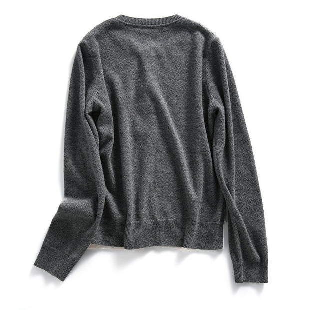 European Goods Loose All-matching Sweater Top