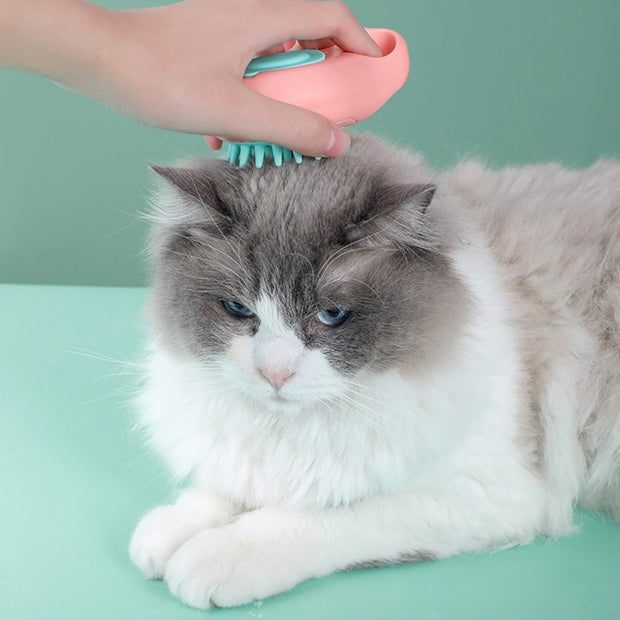 Durable Cat Paw Bath Brush Fine Foaming