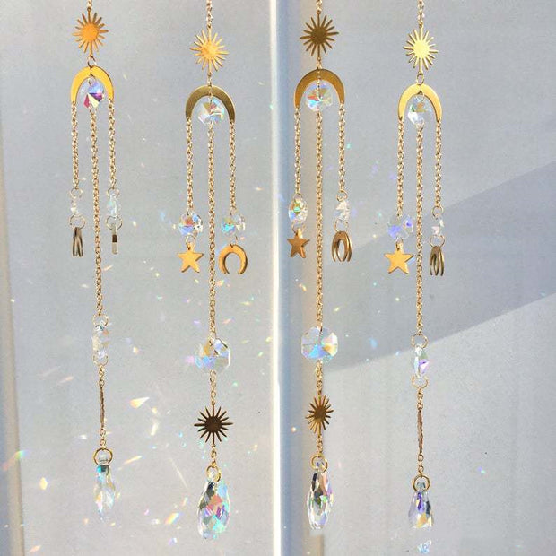 Shiny Wind Chimes Creative Home Accessories