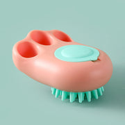 Durable Cat Paw Bath Brush Fine Foaming