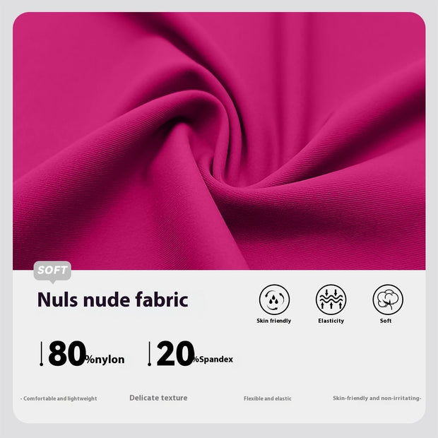 French Breathable Fixed Cup Sports Underwear